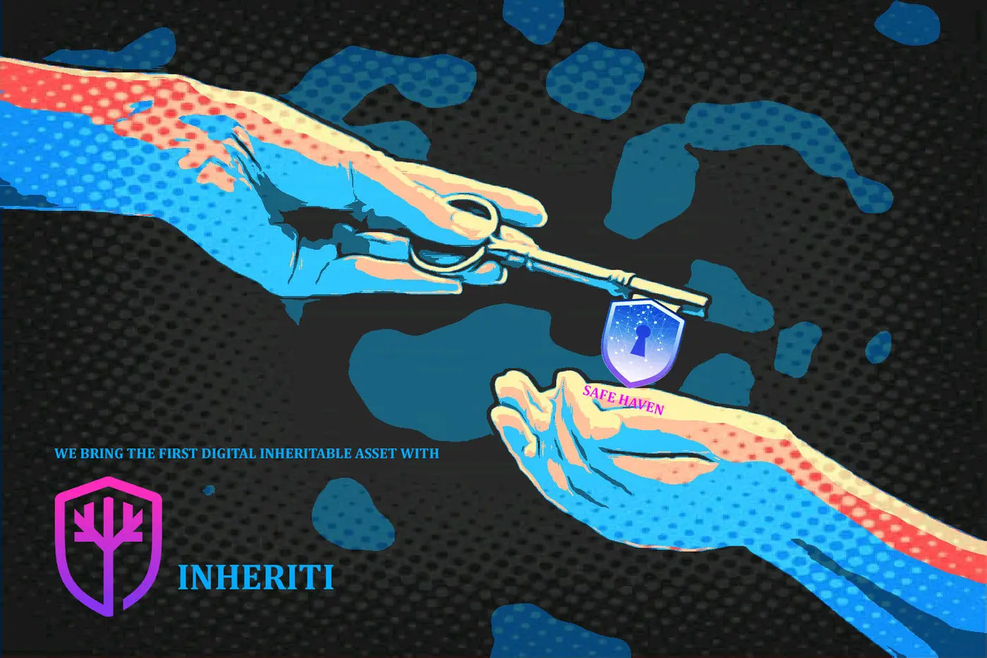 Illustration crypto-actifs et succession