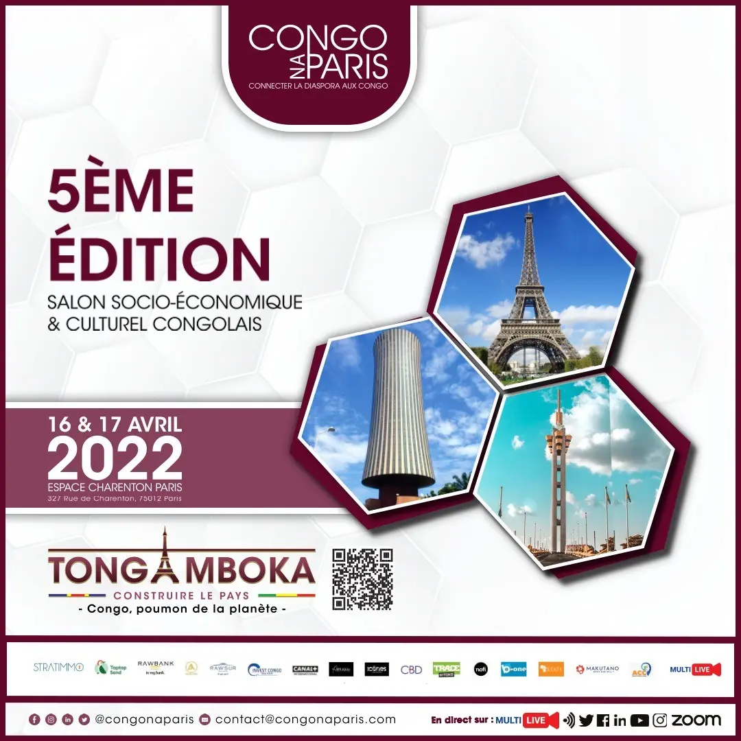 Congo Na Paris 2022 — affiche de la 5ᵉ édition