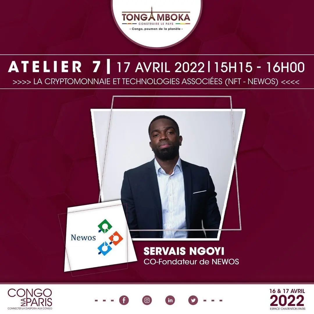 Congo Na Paris 2022 — atelier 7 animé par Servais Ngoyi
