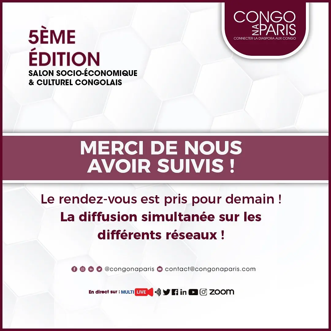 Congo Na Paris 2022 — merci de nous avoir suivis